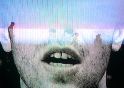 A picture of the ERZ power plant chimney and of the Prime Tower in Zurich