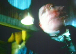 A picture of the ERZ power plant chimney and of the Prime Tower in Zurich